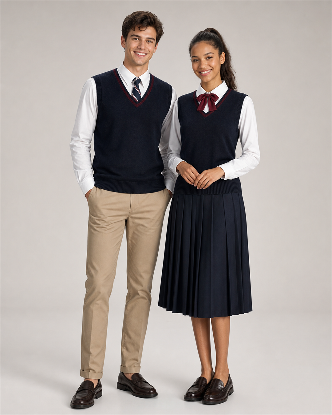 American-Style School Uniforms – Boys & Girls