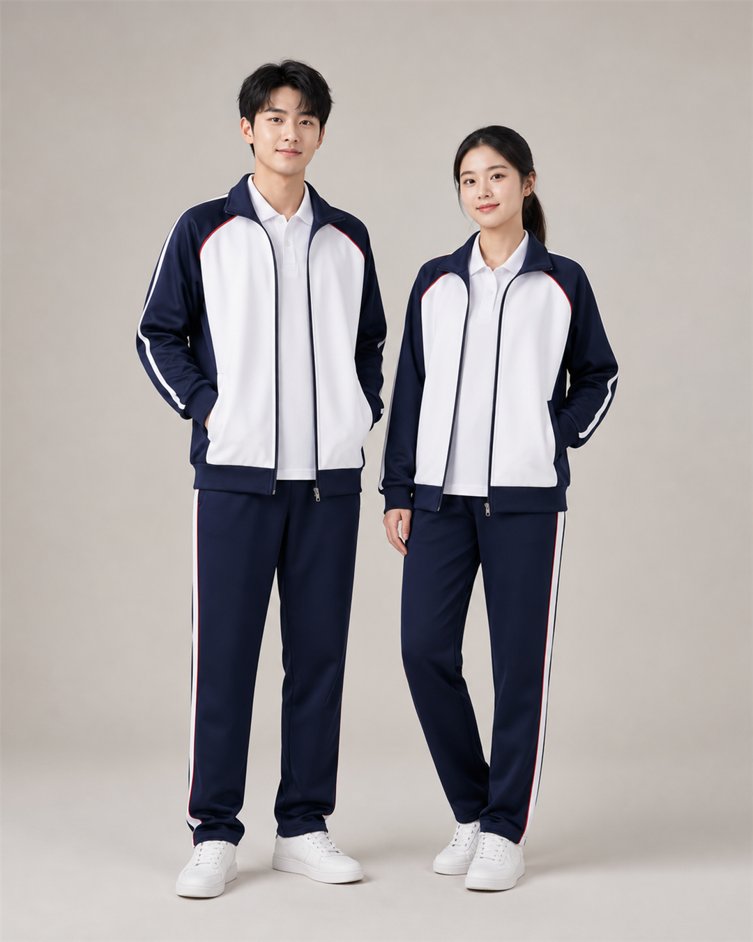 Chinese-Style Sports School Uniforms – Boys & Girls