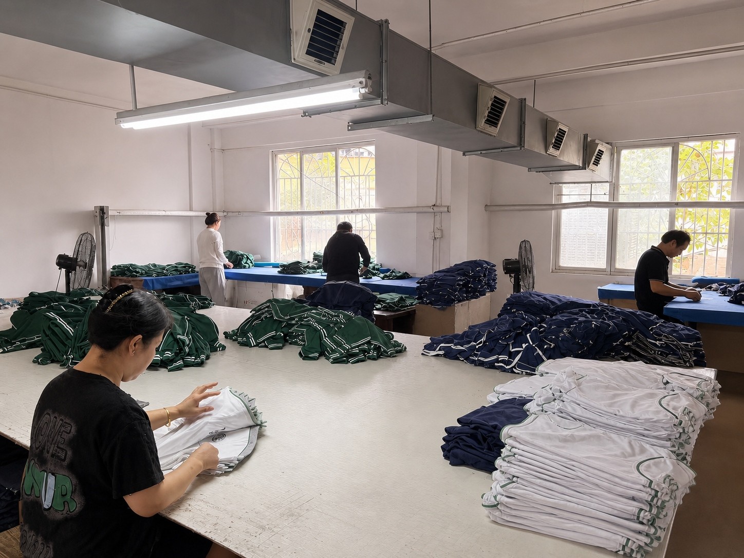 Garment Finishing Area Overview